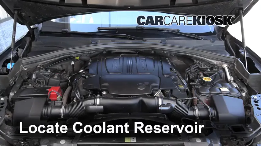 2017 Jaguar F-Pace Premium 3.0L V6 Supercharged Coolant (Antifreeze)